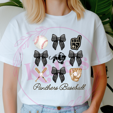 Panthers Baseball Collage Shirts